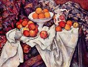 Stilleben mit Apfeln und Orangen Paul Cezanne